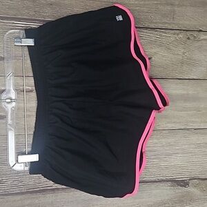 Womens VSX Running Shorts Sz L Victoria’s Secret Built In Briefs